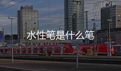 【】笔什笔圆珠笔是水性