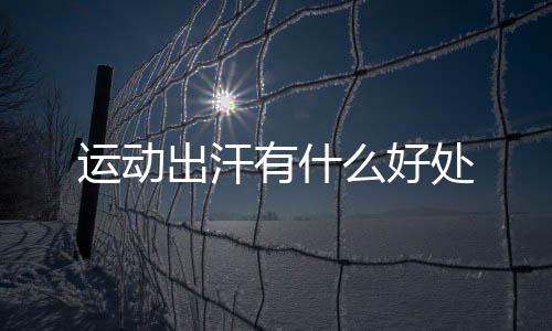 【】当你出汗的运动时候